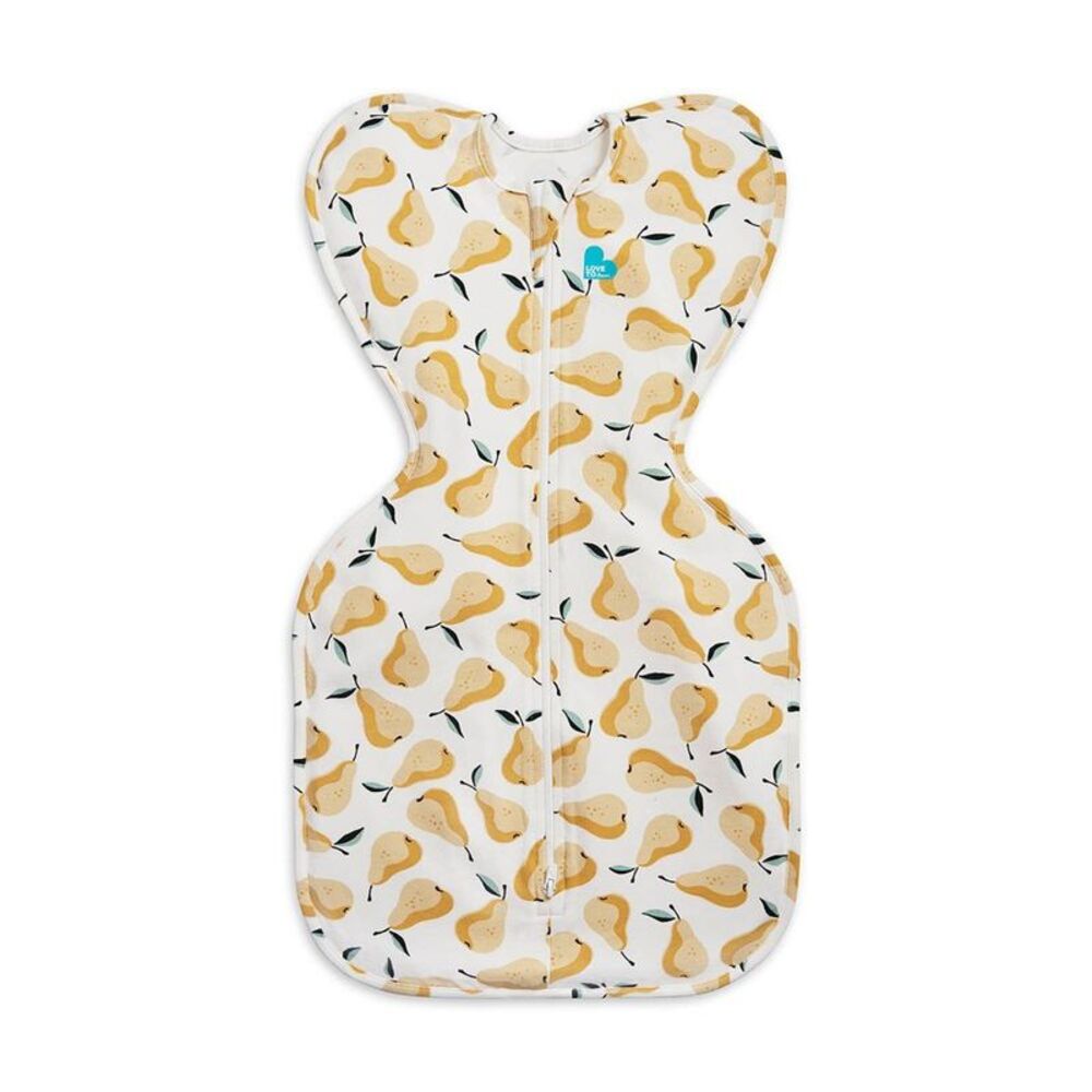 Love To Dream Swaddle Up 1.0 TOG Cotton Sleep Sack - Pears (Newborn)